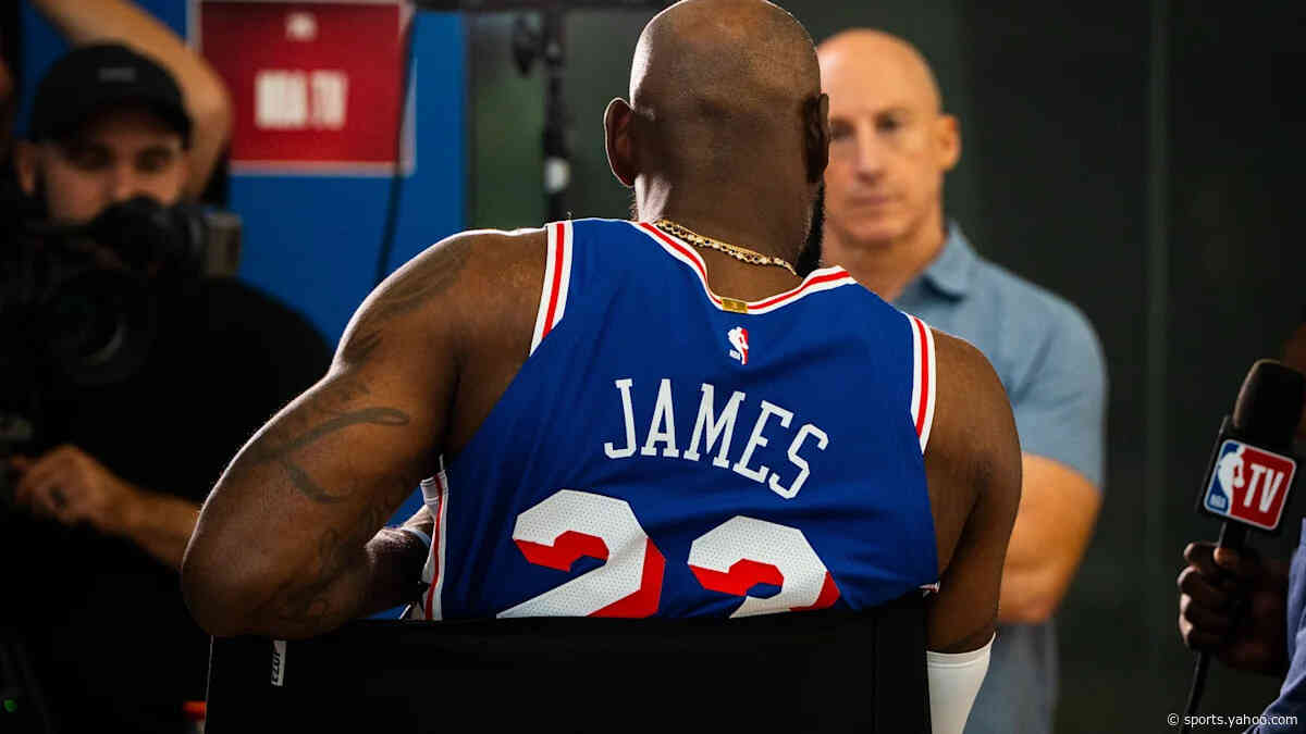 Say cheese, LeBron James is a Sixer: Best of Sixers Media Day