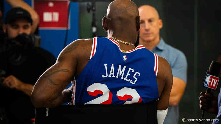 Say cheese, LeBron James is a Sixer: Best of Sixers Media Day