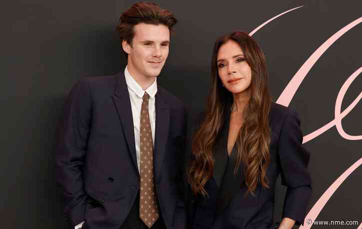 Victoria Beckham “back in the studio” as she records vocals with son Cruz