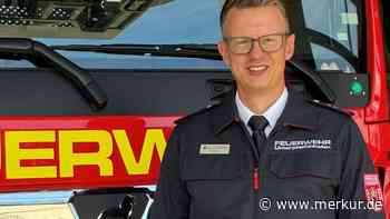 Vom Neuling zum Chef: Feuerwehrmann steht nach fünf Jahren an der Spitze