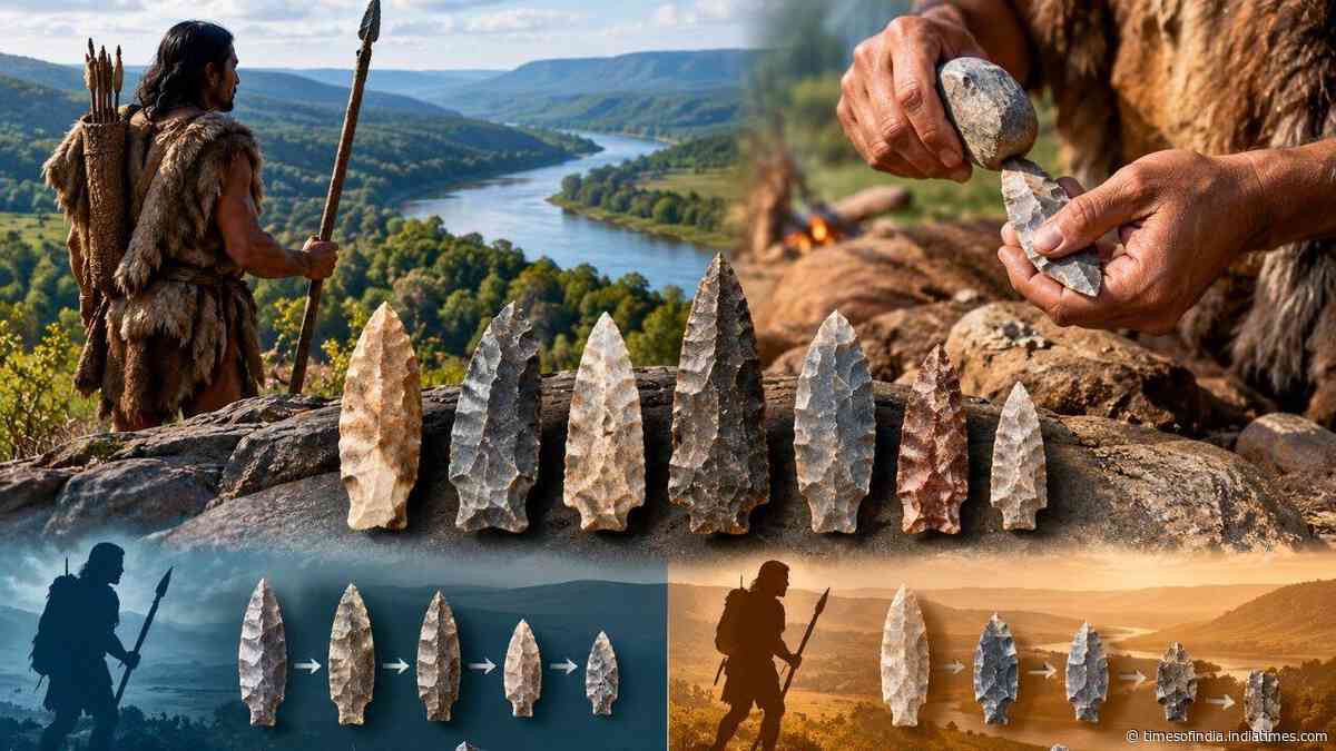 About 500 Ice Age spear points reveal Clovis hunters resharpened theirs more than Cumberland people