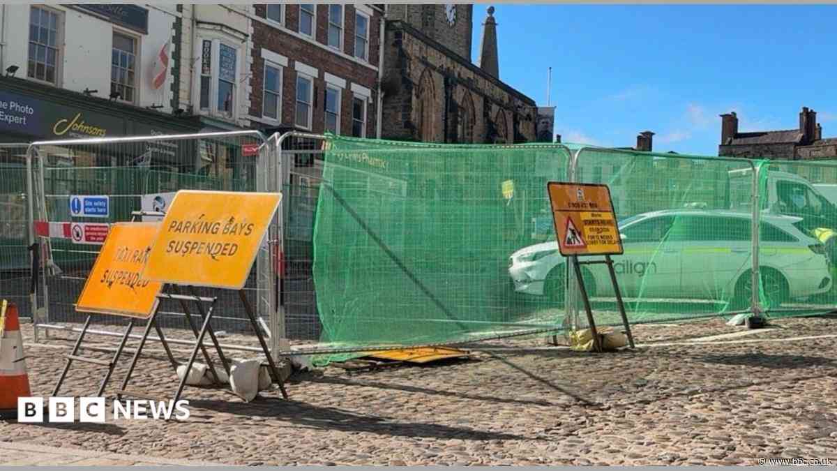Traders' concern over marketplace works