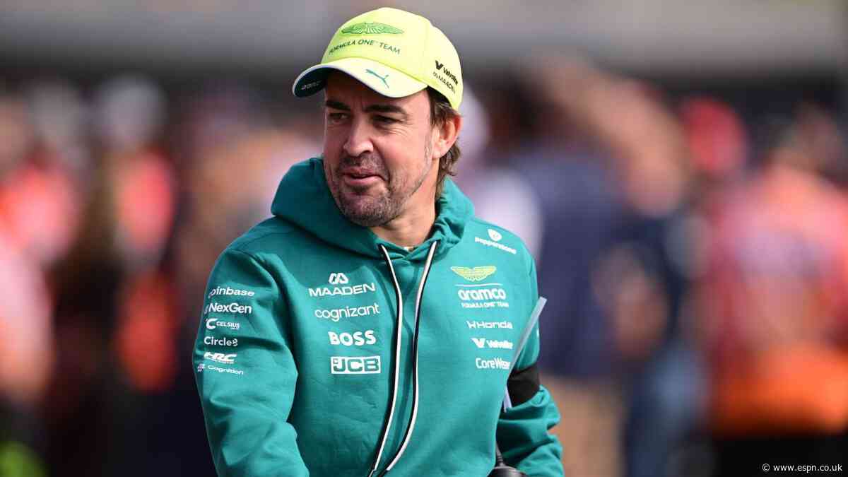 Alonso, 45, extends F1 career with new Aston deal
