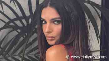 Emily Ratajkowski jokes she's boyfriend Romain Gavras' 'groupie' as she sizzles in a VERY daring outfit at the MTV VMAs