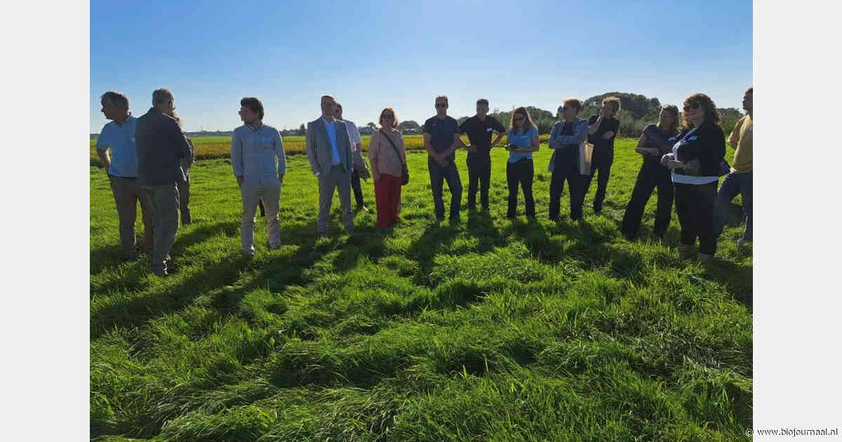 Kamerleden bezoeken Polderlab Vrouwe Venne in Oud Ade