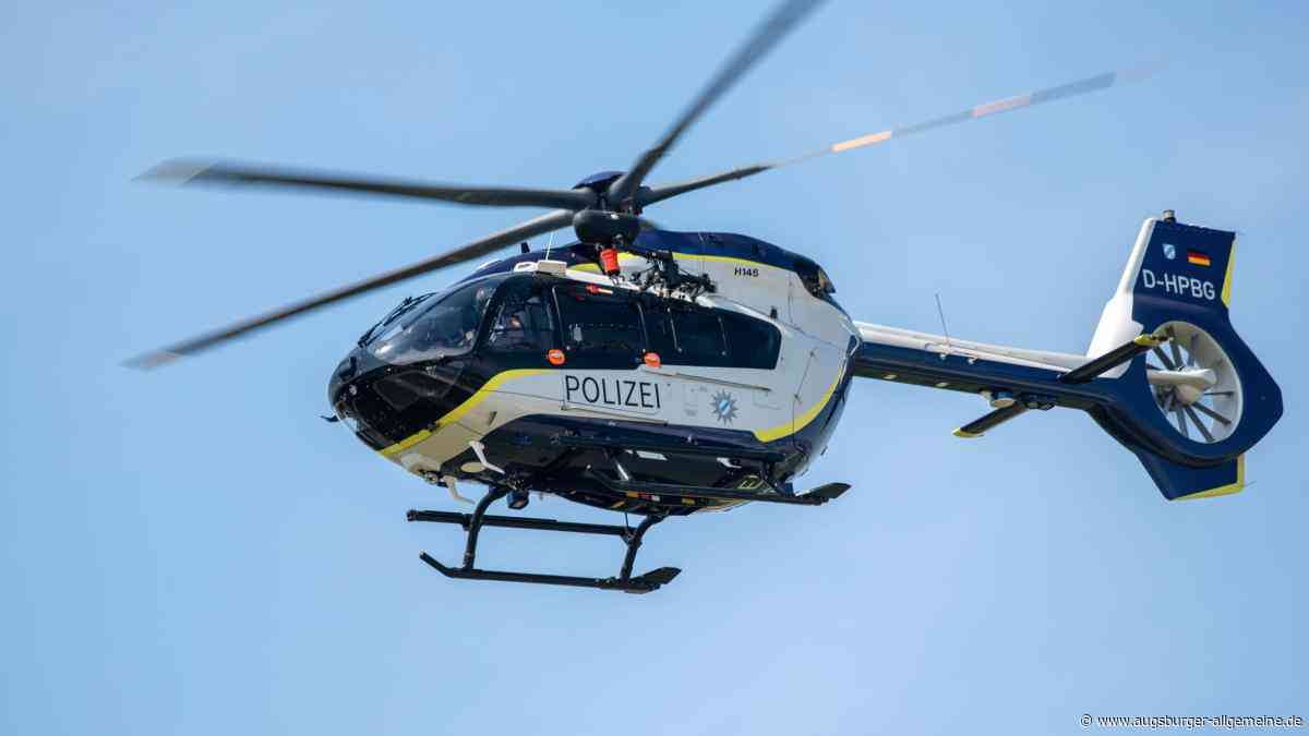 Große Fahndungsaktion in Augsburg: Polizei ist im Univiertel im Einsatz
