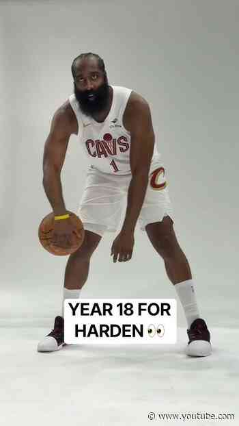 Harden entering 18th NBA Season, first full season with CLE 📸