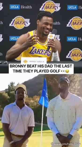 Bronny didn’t want to say it 😂