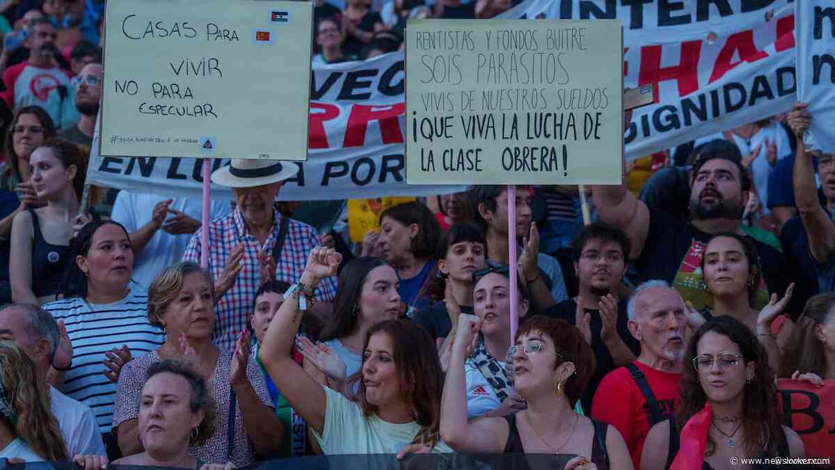 Spanje wil alle uithuiszettingen tot 2030 voorkomen na rel rond vrouw (87)