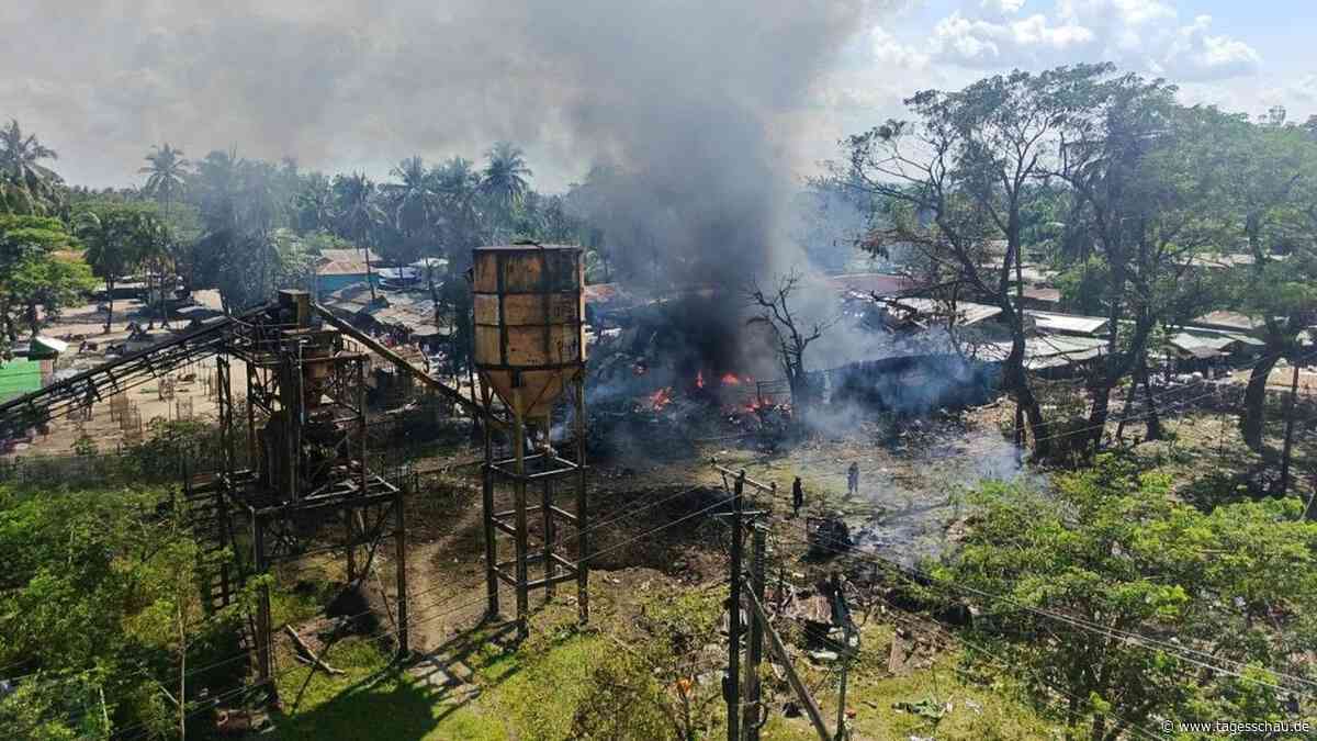 Militär greift Markt in Myanmar an - mindestens 50 Tote