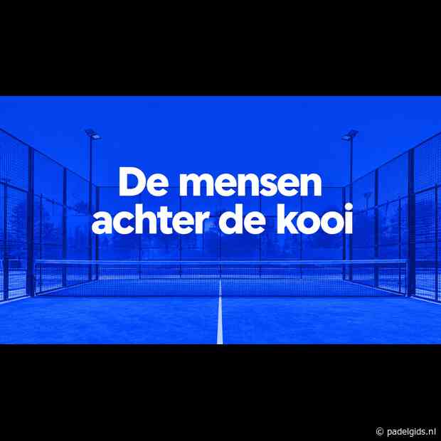 Marcel Bogaart wilde alleen maar padellen. Vervolgens hielp hij een sport bouwen