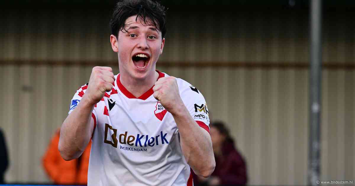 Zes jaar na zijn handtekening bij PSV vindt Jesse Giebels het geluk bij de amateurs: ‘Ik geniet van elk moment’