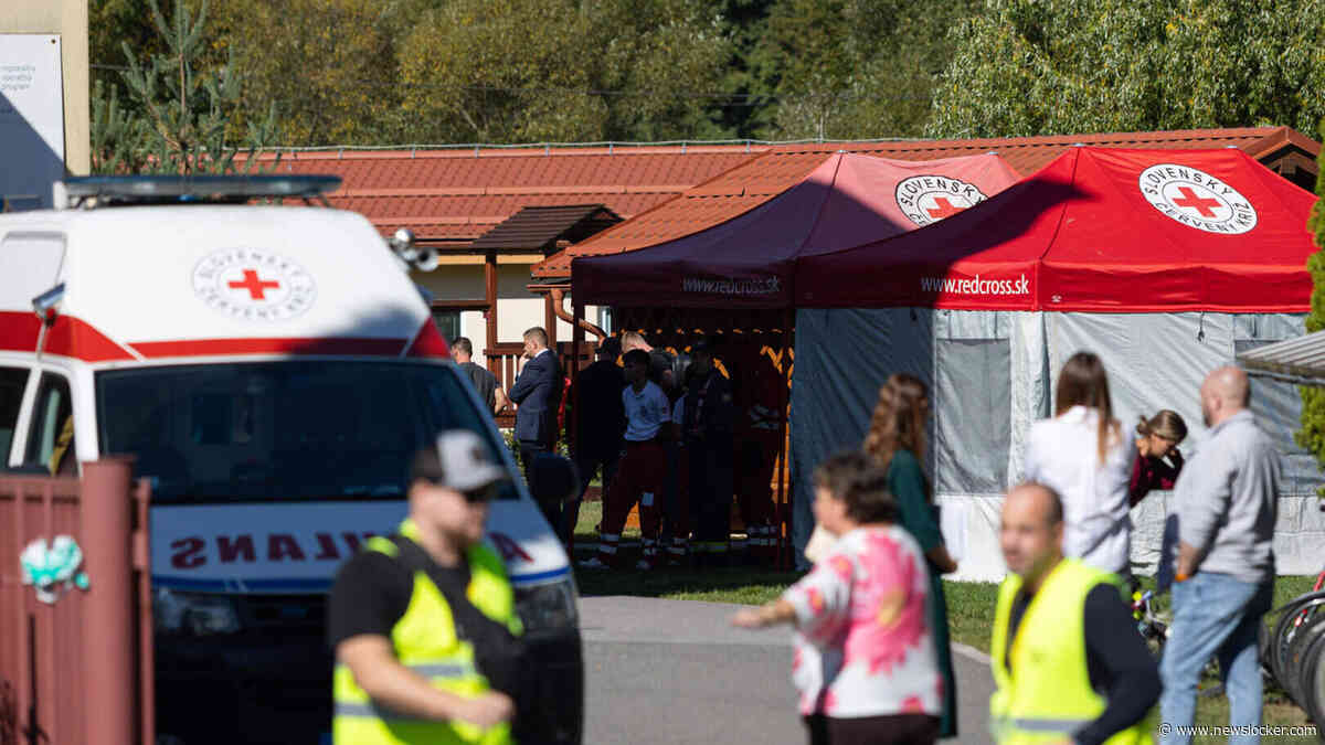 Lerares (61) overleden en kind en vrouw (44) in levensgevaar bij steekpartij op school in Slowakije: leerling van 13 verdachte