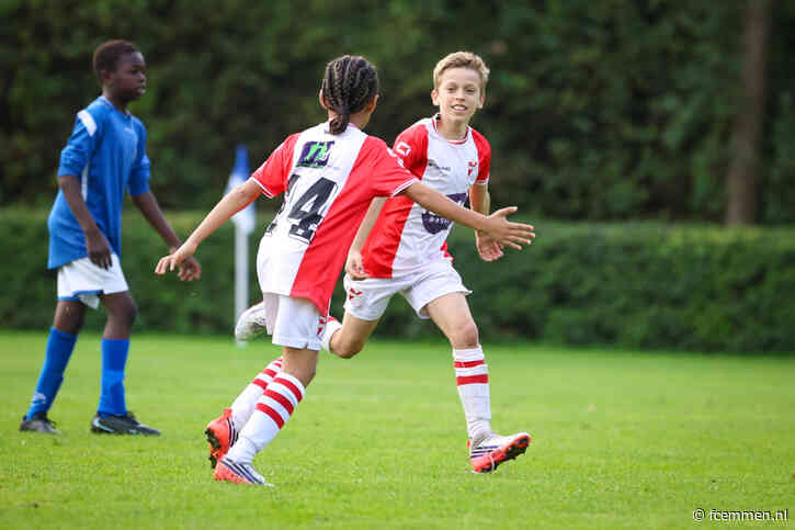 Jeugd: FC Emmen O13 scoort maar liefst 18 keer