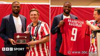 Larin presented with key to home city of Brampton