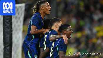 Brazil beat Socceroos in fractious, entertaining clash