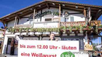 „Wir nennen das auch den Weißwurst-Wahnsinn“: Großer Run auf kleines Wiesnzelt