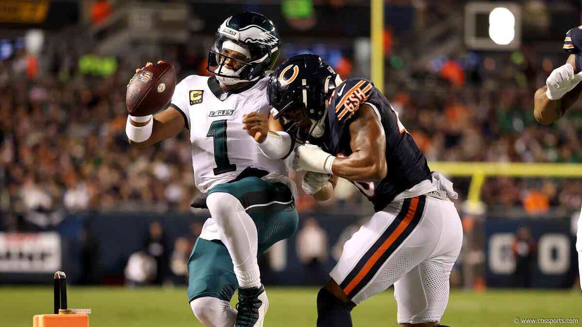 Eagles coach Nick Sirianni expresses remorse for shouting expletive at Bears player for hit on Jalen Hurts