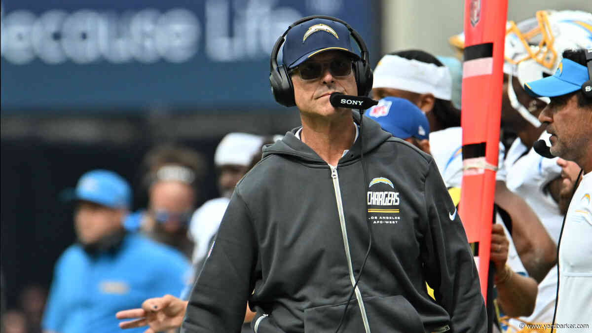 Jim Harbaugh’s strong message to Mike McDaniel despite the Chargers’ 0-3 start
