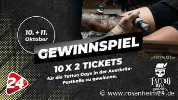 Tattoo Days Rosenheim: Mit uns könnt Ihr kostenlos dabei sein - und wir suchen die coolsten Tattoos