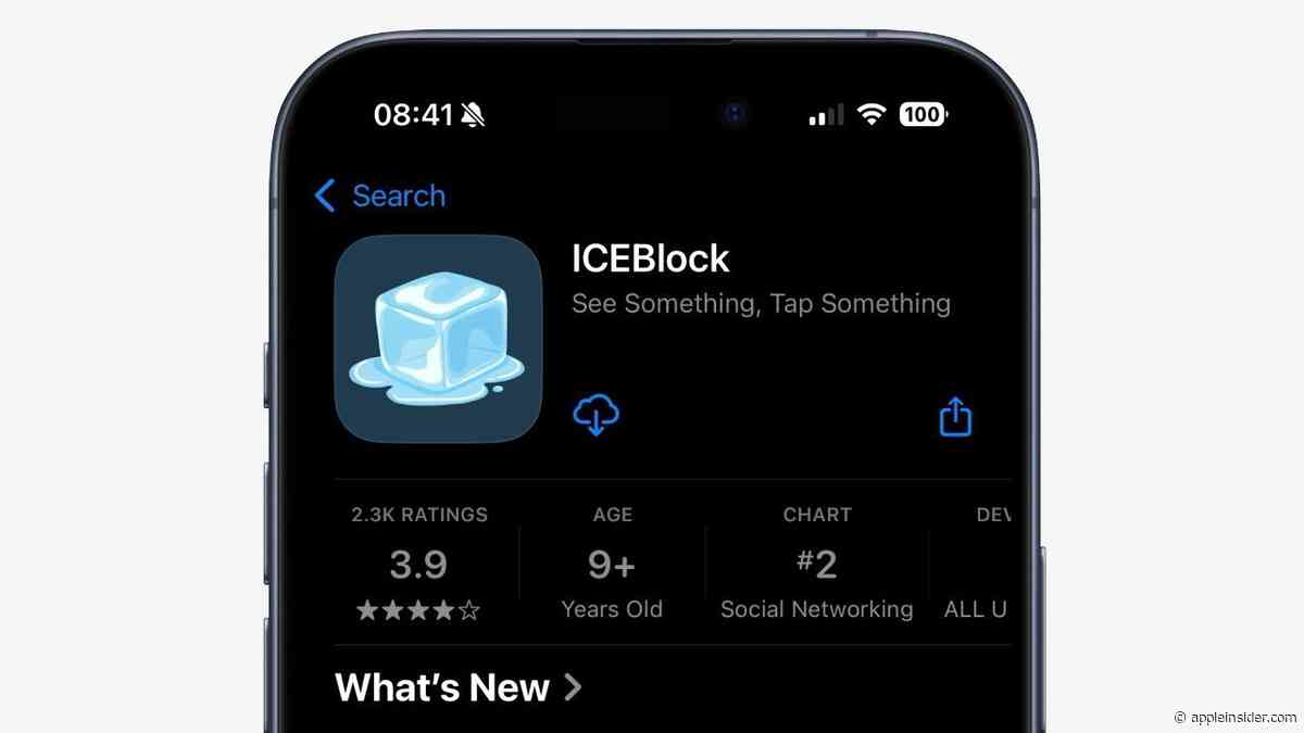 Safety concerns forced ICEblock removal, Apple tells lawmaker