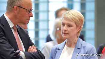 RTL/ntv-Politiker-Ranking: Schwesig schießt in Top 3, Merz so unbeliebt wie Weidel und Reiche