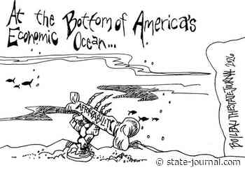 CARTOON: The bottom of America’s economic ocean