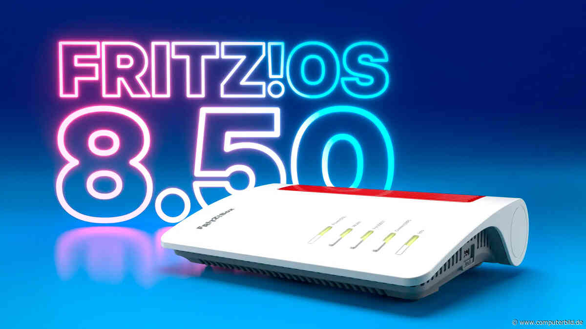 FritzOS 8.50: Großes Update steht für diese FritzBox bereit