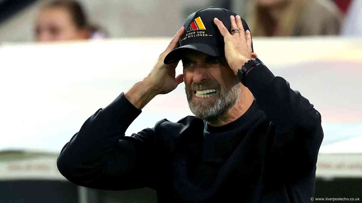 Jurgen Klopp hit with harsh reality check by German pundit who told him 'you can't do that'