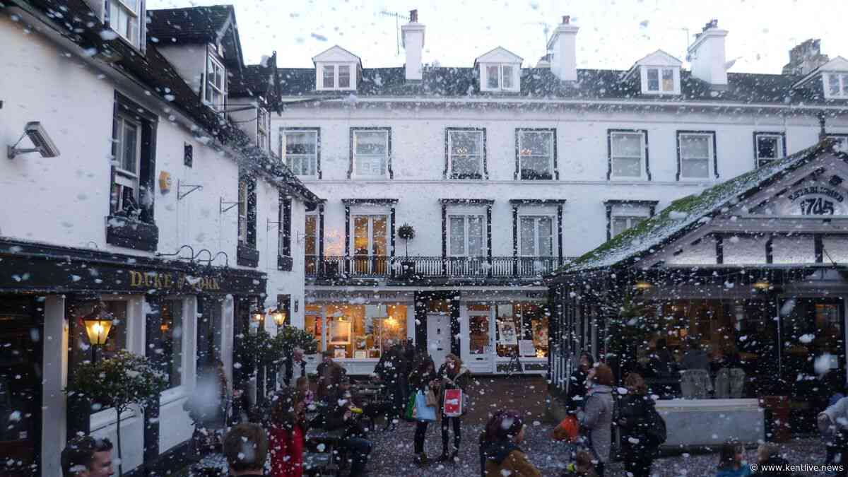 Historic area of elegant Kent town will be transformed into glittering Christmas market for 22 days