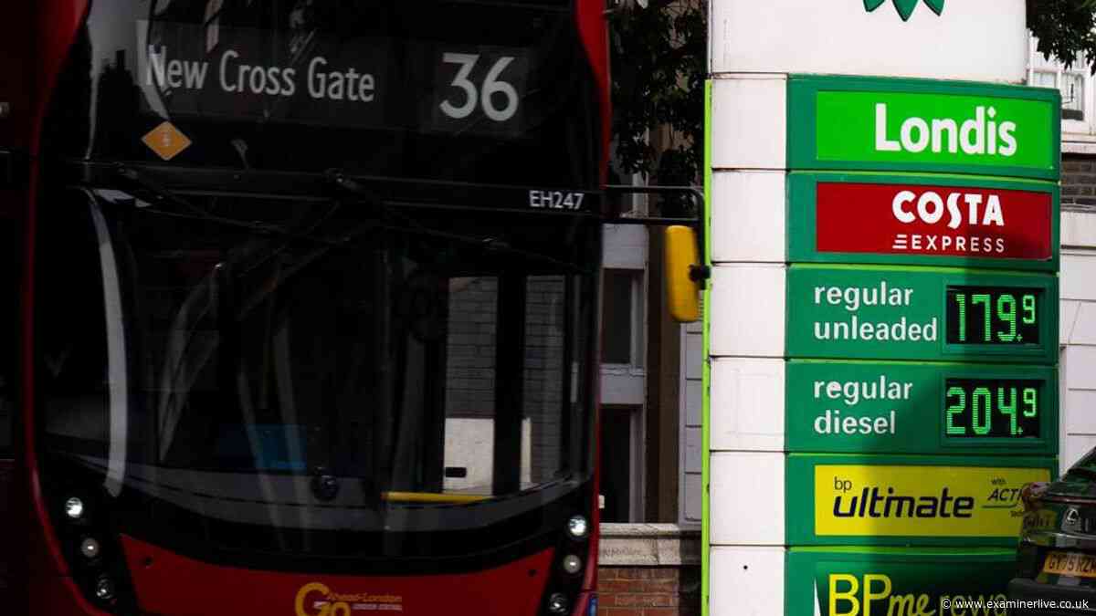 UK diesel prices hit record average of 199.18p a litre