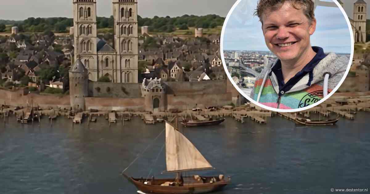 Hoe Deventer eruitzag in het jaar 1388? Roy maakte deze reconstructie