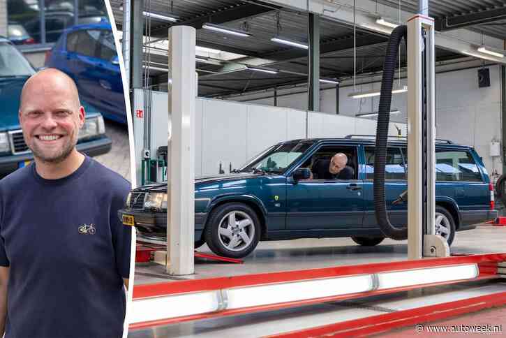 Carsten (40) kocht een Volvo 940 Estate met 7 ton op de klok: 'Ik vond het echt een buitenkansje'