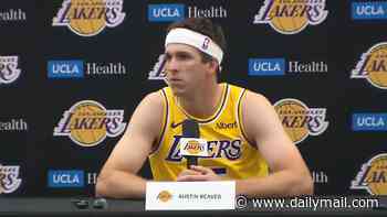 Lakers star's press conference descends into chaos after blood-curdling scream leaves player 'disturbed'