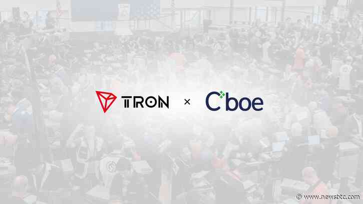 TRON DAO Celebrates Canary Staked TRX ETF (Ticker: TRXS) Debut With Cboe Closing Bell in Chicago