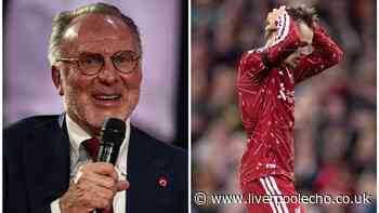 Bayern Munich chief drops Florian Wirtz transfer hint and reacts to Liverpool struggles