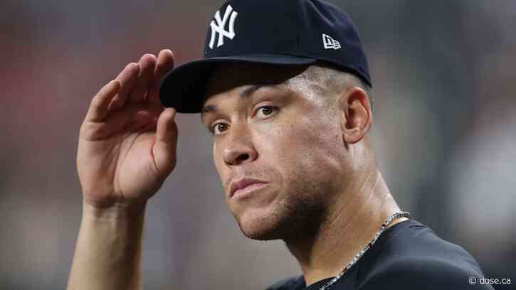 Aaron Judge will not play in the series against the Red Sox