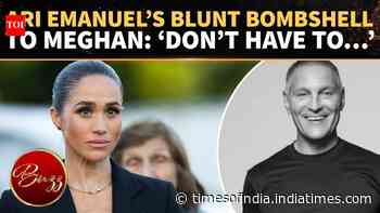 Meghan’s Hollywood Dream In Trouble? Ari Emanuel’s Blunt Remark Opens A New Chapter