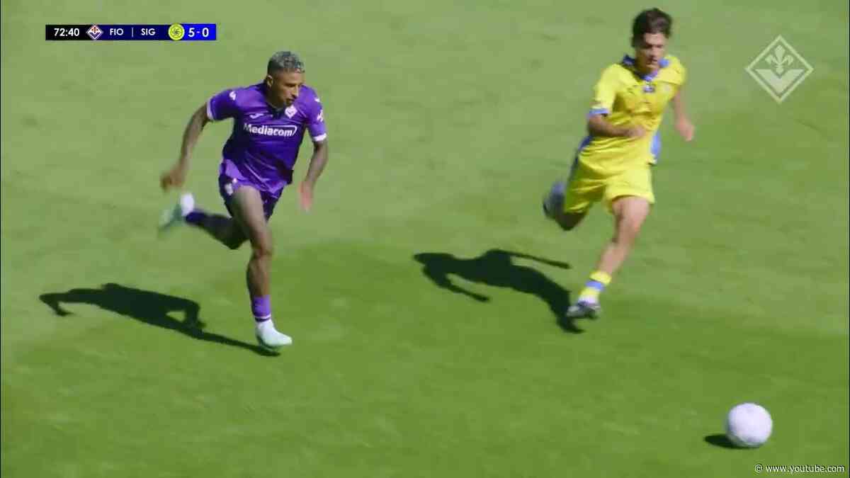 Amichevole Fiorentina-Signa 9-0: la sintesi della giornata al Viola Park e l'intervista a Pellegrino