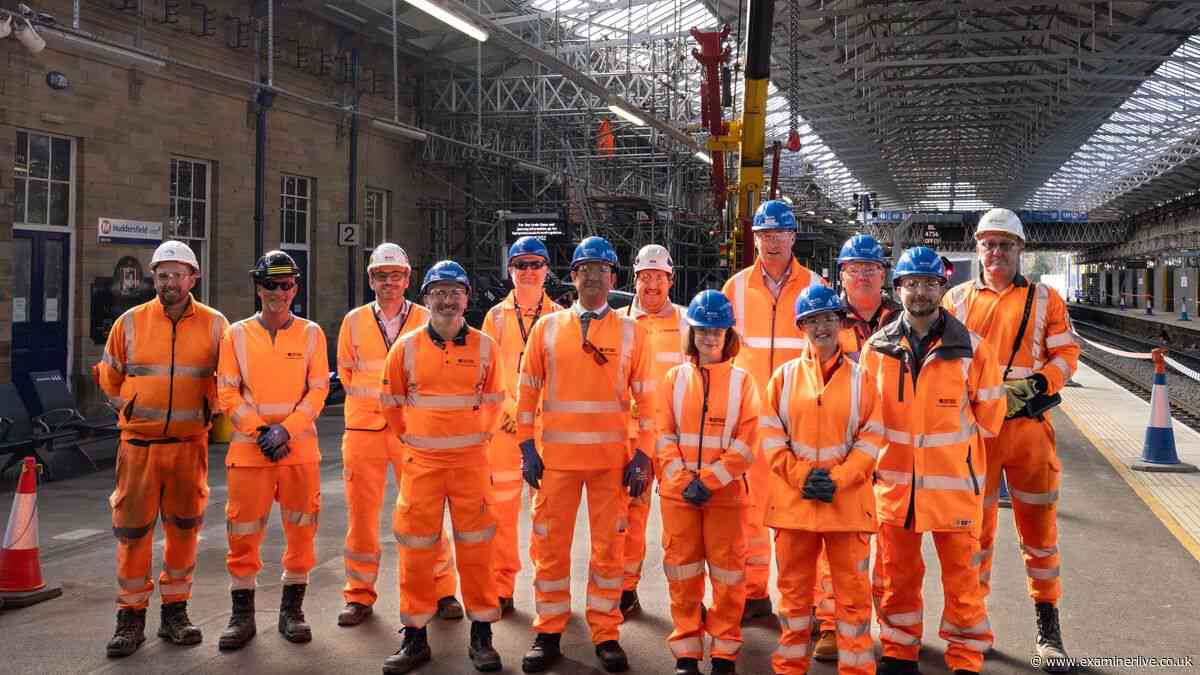 Major progress update as Huddersfield railway station gears up to re-open