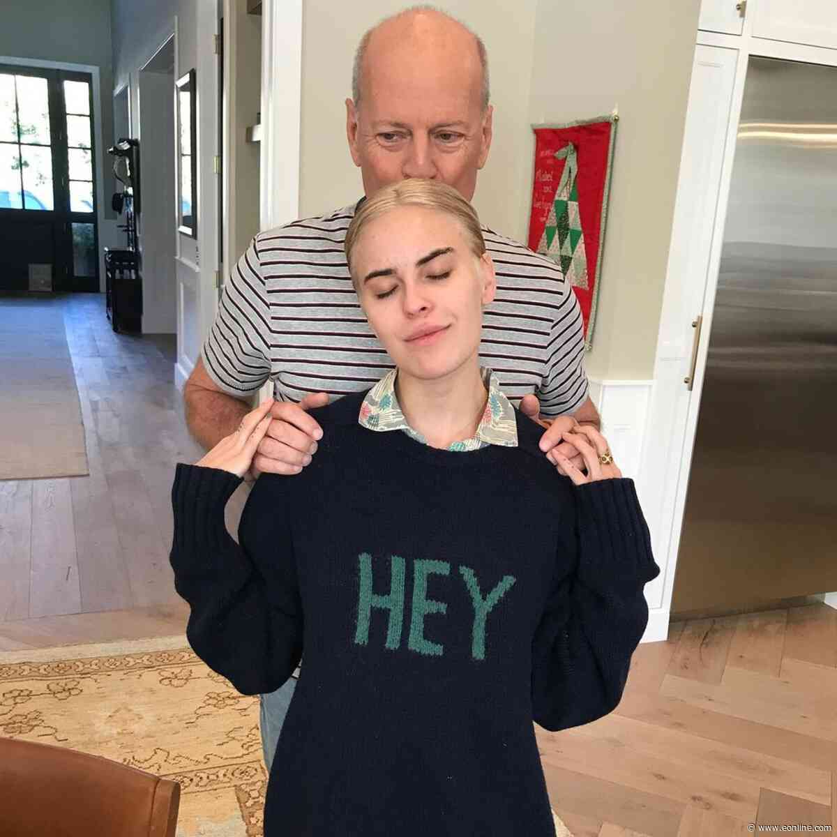 Bruce Willis Appears in Rare New Photo With Daughter Tallulah Willis
