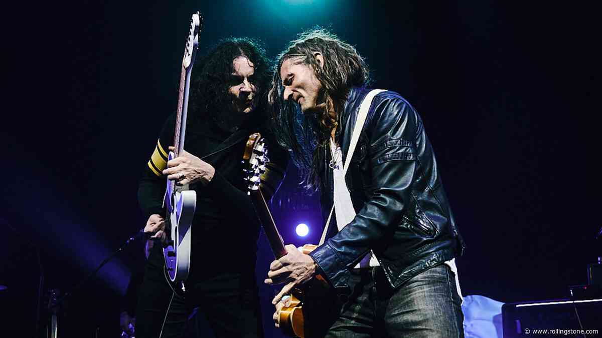Jack White Welcomes Nick Valensi, on a Break from the Strokes, at His L.A. Gig