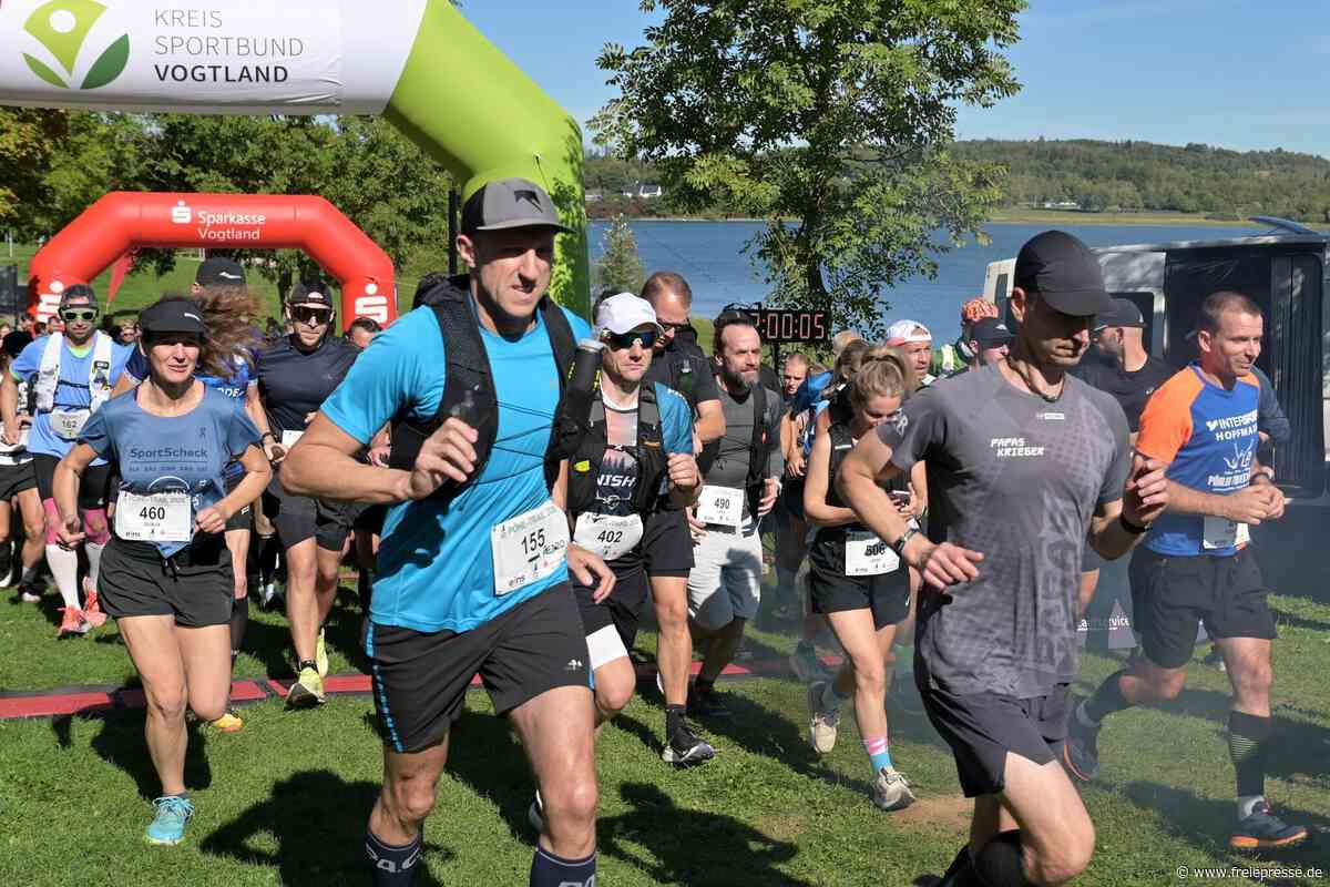 Über 500 Läufer beim Pöhl Trail: „Der große Zuspruch ist keine Selbstverständlichkeit“