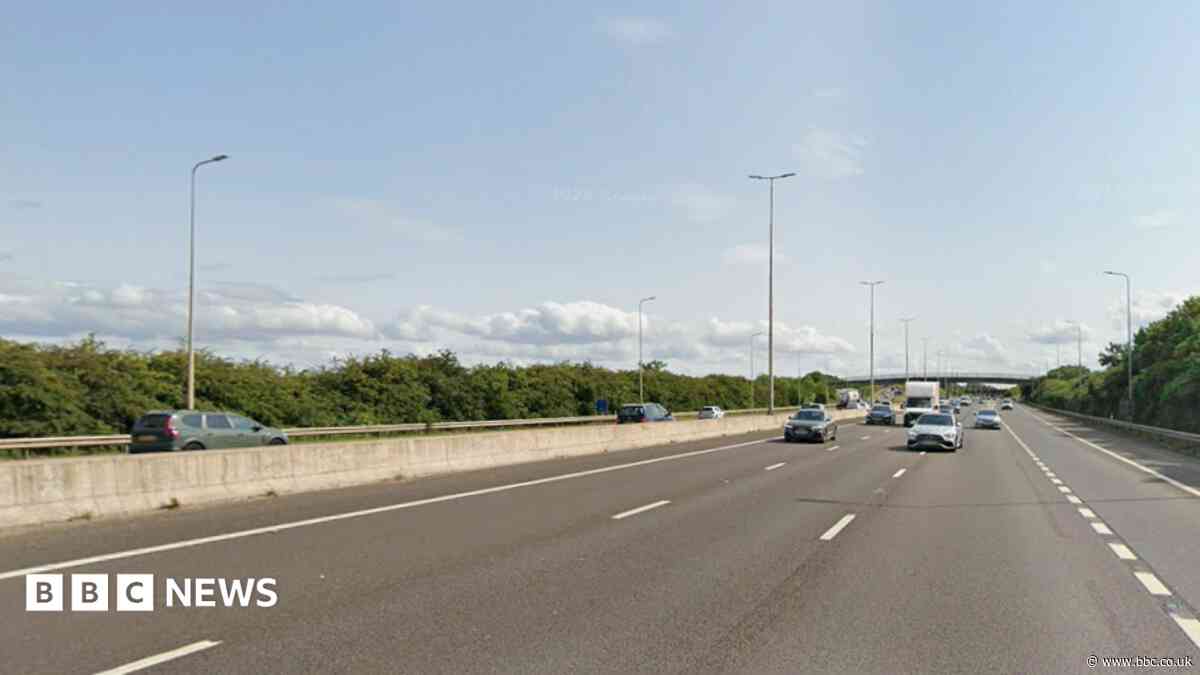 Six-vehicle M5 crash puts three in hospital