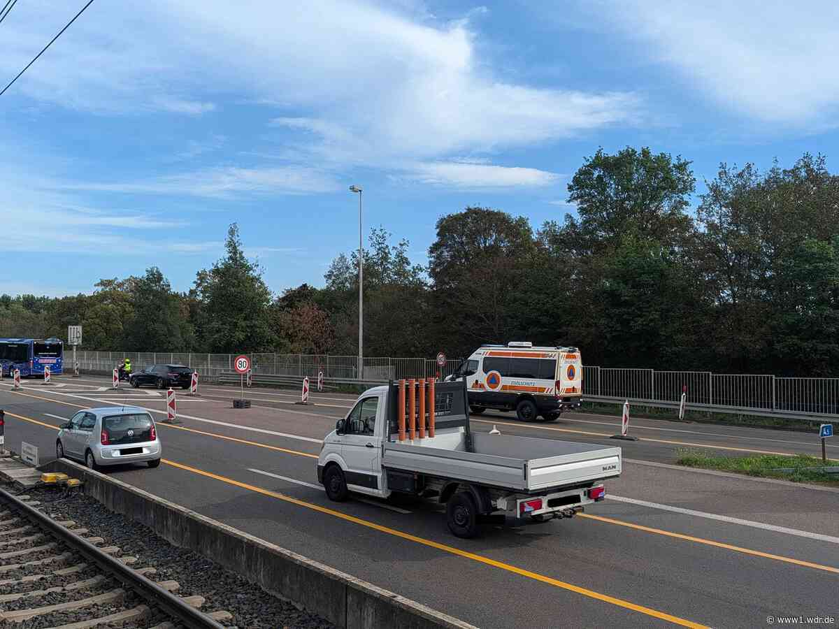 Südbrücke Bonn: Fahrbahn ab Donnerstag dreispurig