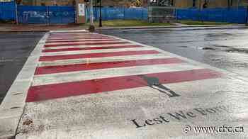 Better ways to honour veterans than commemorative crosswalks, Cambridge group says