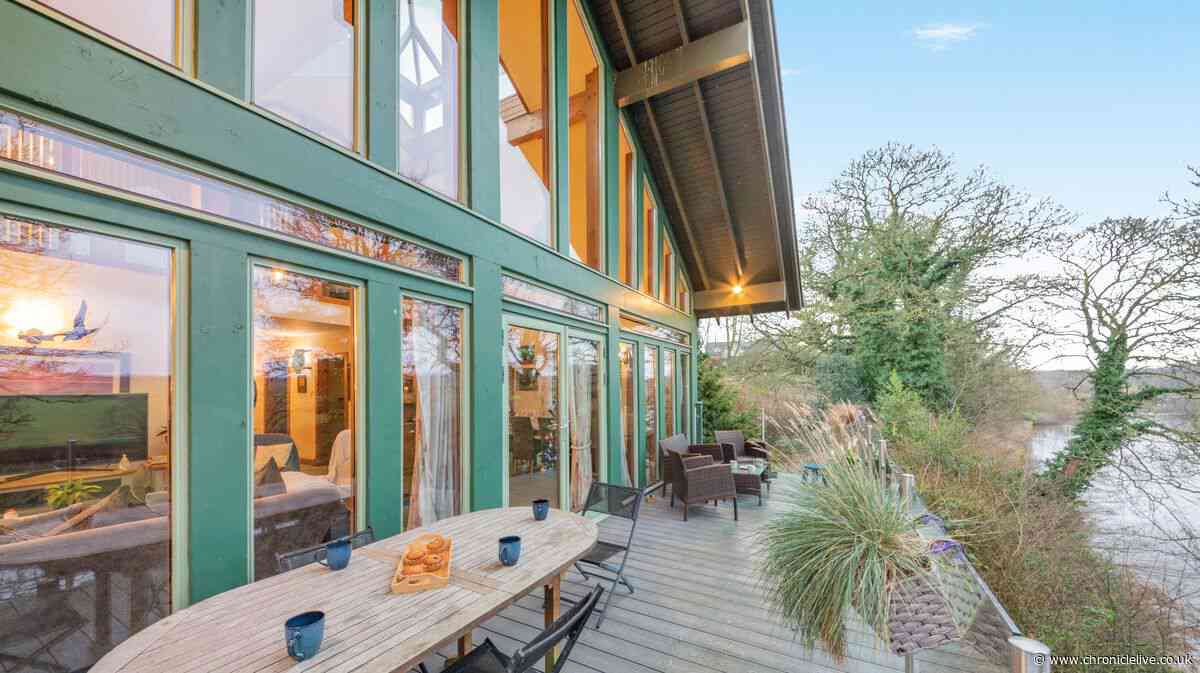Riverside lodge 90 minutes from Newcastle offers escape 'perfect for wildlife lovers'