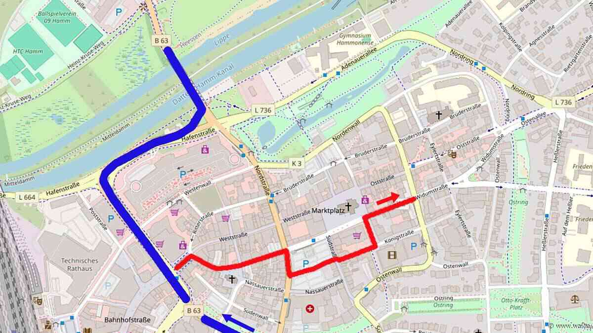 Neues City-Konzept: B63-Verlegung begrüßt – doch Südring-Ausbau lässt Hammer Bürger grübeln