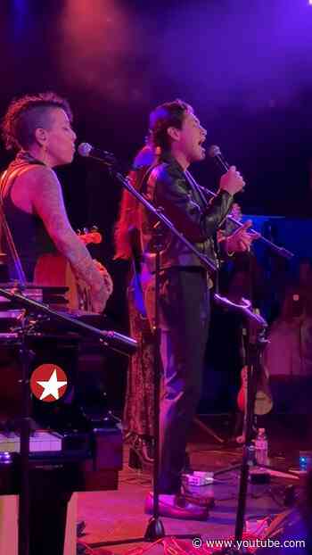 LJ Benet sings THE LOST BOYS’ “Belong To Someone” with The Rescues in concert at Le Poisson Rouge