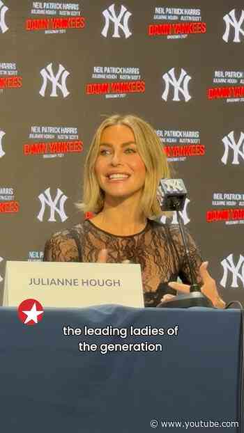 DAMN YANKEES’ Julianne Hough on making her Broadway MUSICAL debut as Lola